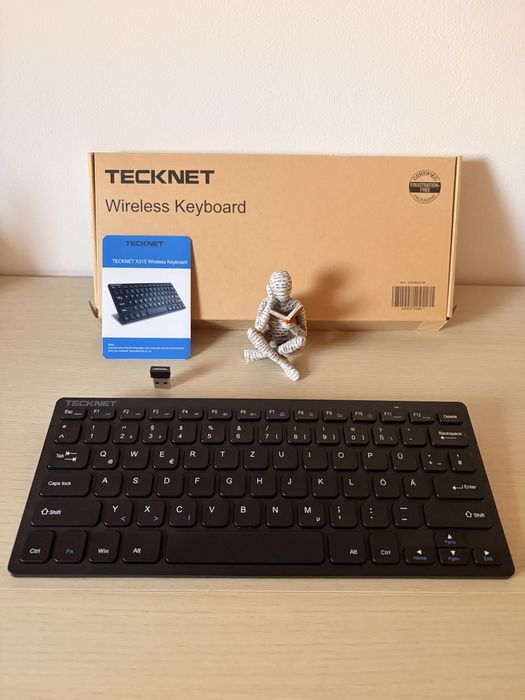 Tastatură wireless TeckNet – te ajută să nu stai cu ochii lipiți de ecran