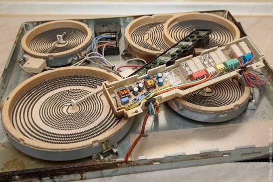 Ремонт варочной поверхности