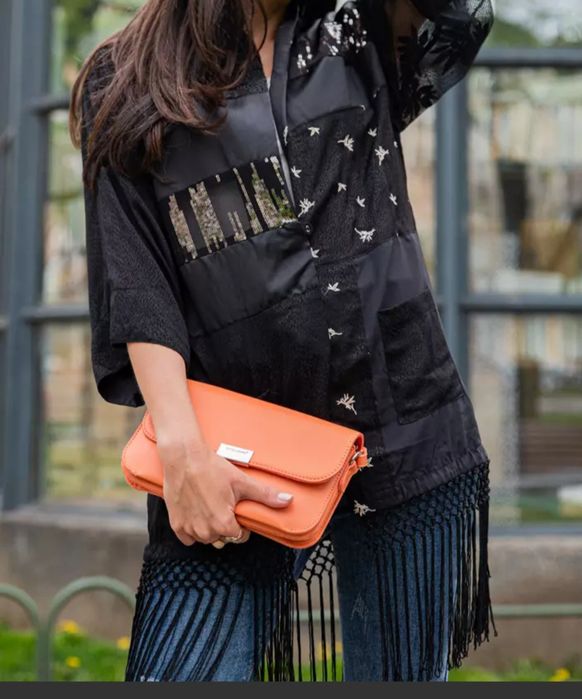 Дамско сако тип наметка