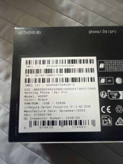 Samsung nothing phone 3a Pro