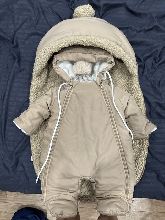 Конверт + комбенизон для новорожденного