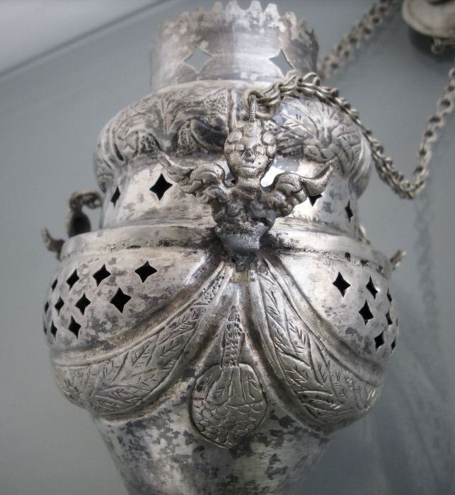 Старинно кандило сребро 19 век