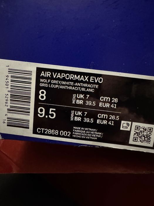 Nike  AIR VAPORMAX EVO Limited edition