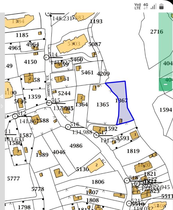 Продава се Парцел в Варна, м-т Франга Дере - 1000 кв.м за 37 €/кв.м - Снимка #1