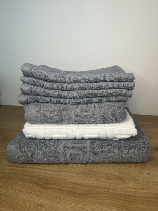 Set 7 prosoape, bumbac 100%, certificate oeko, perfecte