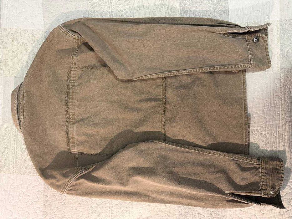 Яке тип риза свободна кройка с джоб и копчета ZARA / M