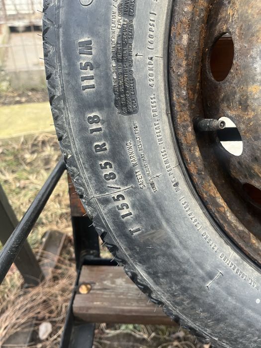 Резервна гума „патерица“ 18" за Volvo (XC90) – 155/85 R18