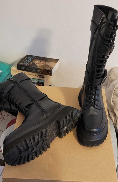 bocanci dama, inalti marimea 38