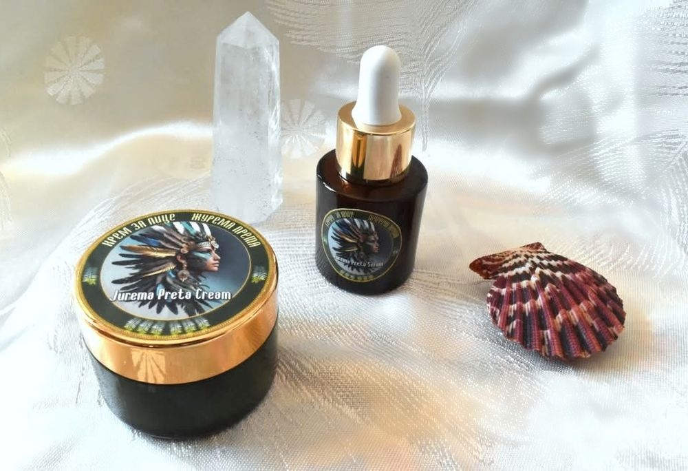 Натурални антиейдж серум и крем