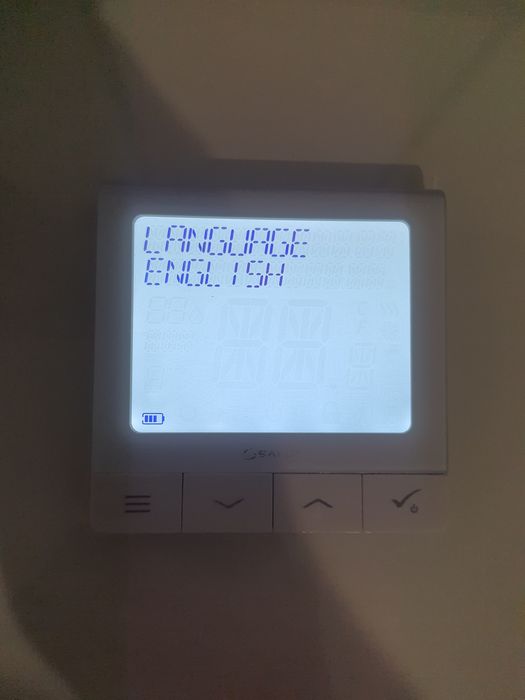 Termostat digital wireless Salus SQ610RF, programabil