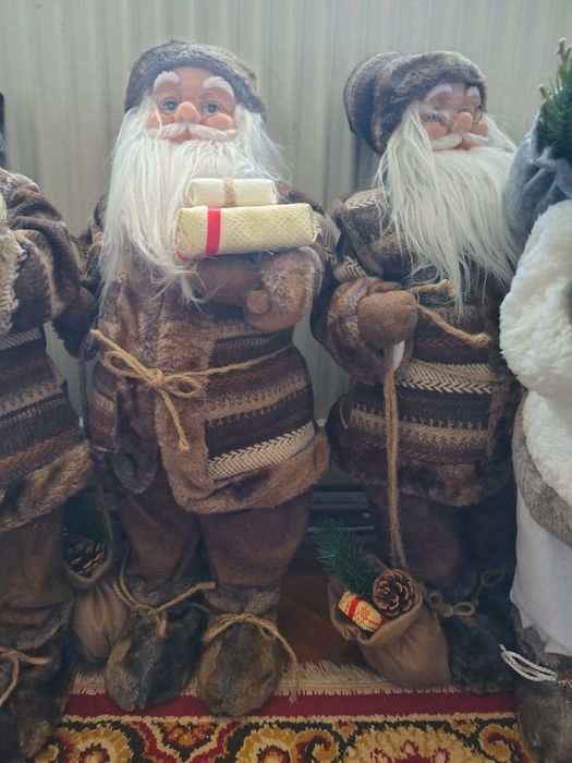 Figurina papusa decoratiune Moș Crăciun 60 cm cadou brad schi urs sanie minge oferta
