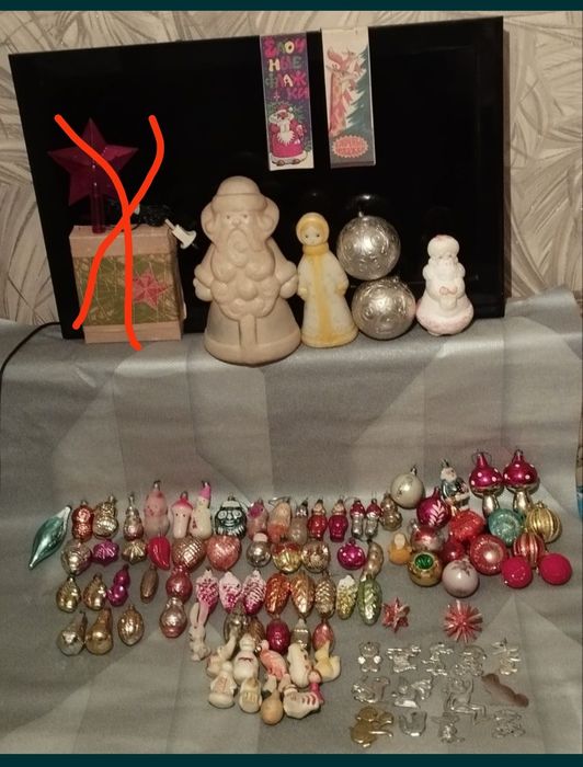 Ёлочные игрушки СССР