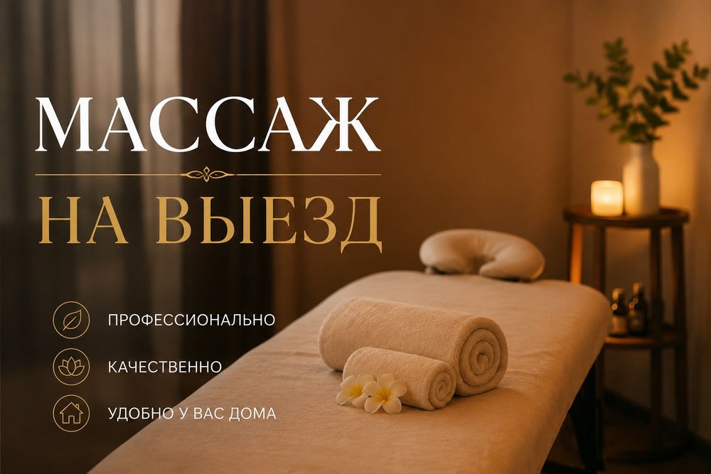 Массаж с выездом