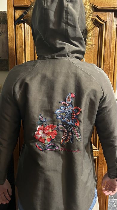Geaca Desigual cu imprimeu floral