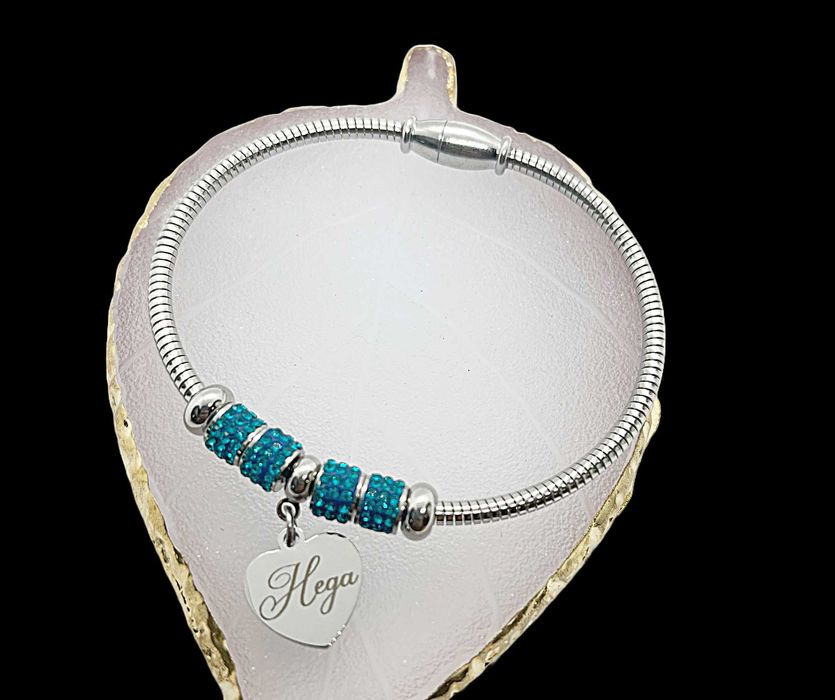 Персонализирани гривни тип Пандора, гравирани