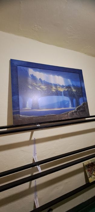 Tablou înrămat  albastru