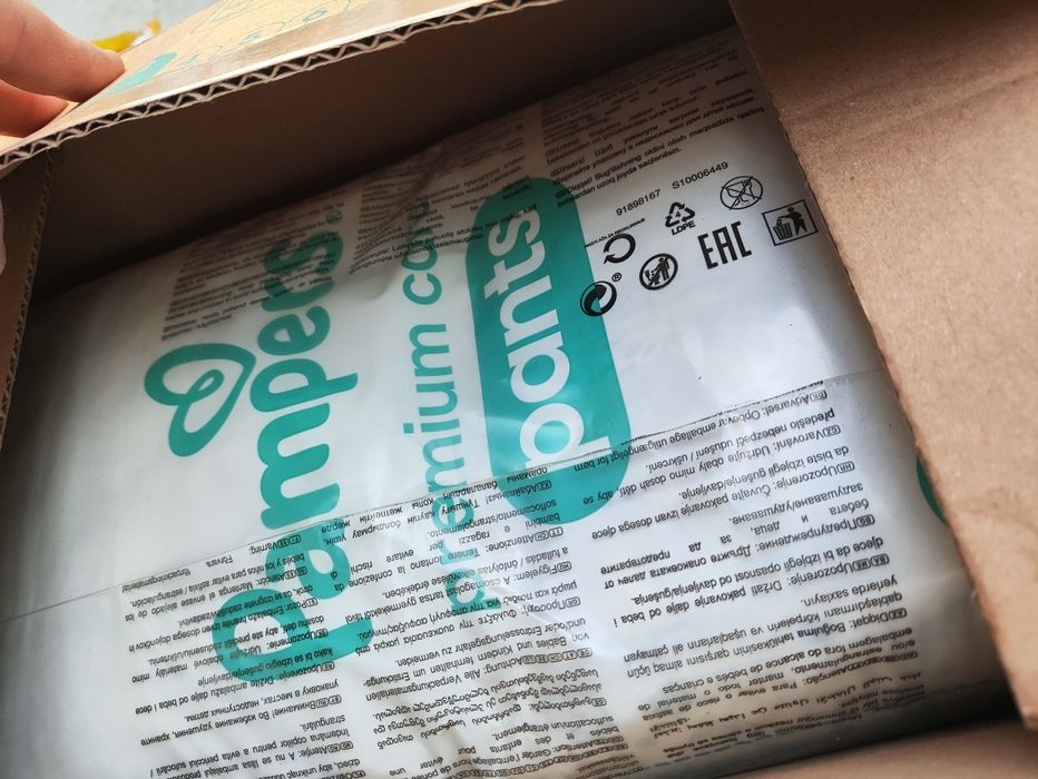 Гащички Pampers premium care 3