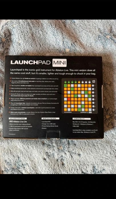 Controler MIDI Novation Launchpad Mini  + Ableton Live Lite