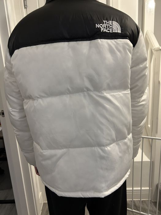 Geaca the north face white