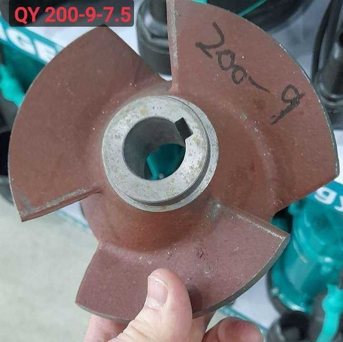 Nasos zapchast  QY krilchatka chugun крилчатка крыльчатка для насоса