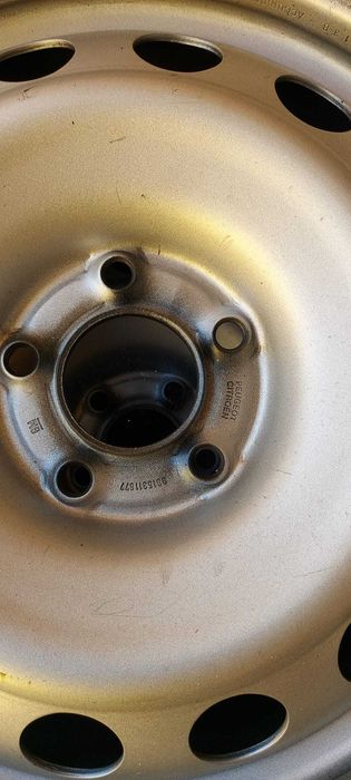 Vand 4 jante de tabla originale PSA 2022 (Opel, Citroen) + capace originale + prezoane