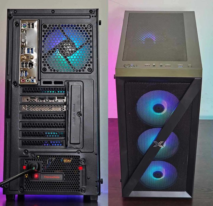 Ryzen 5-7500F/RTX 5060Ti 16GB/RAM 32GB/SSD 1TB/Чисто Нов-Гаранция!