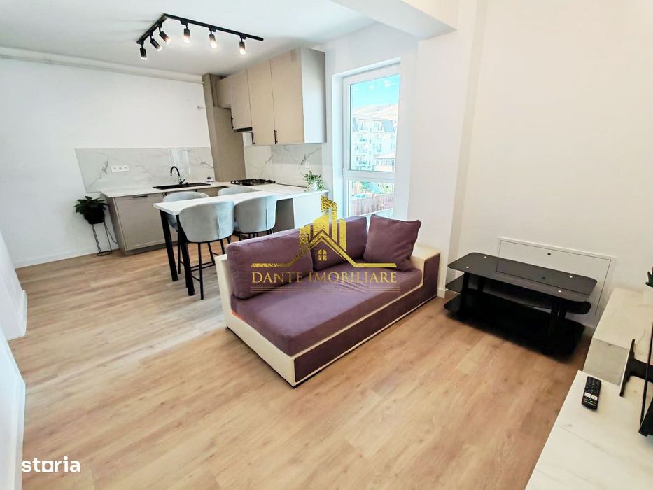 3 camere, ultrafinisat, modern, bloc nou, balcon, parcare, Floresti — fotografia 1