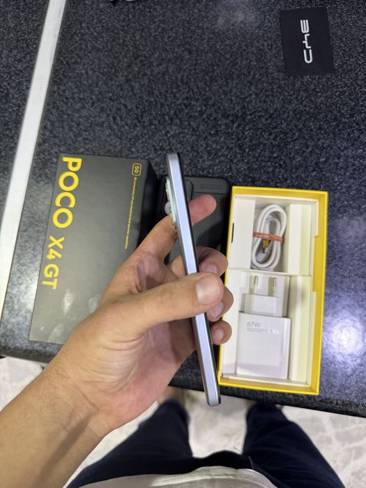 poco x4 gt pamit 8.256g holati ideal karopka dak ful kamplekt