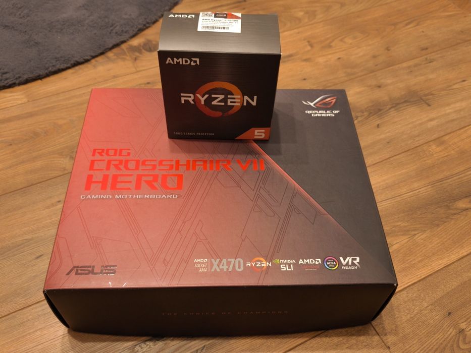 Kit Gaming High-End Ryzen 5 5600x + ASUS ROG Crosshair VII Hero X470
