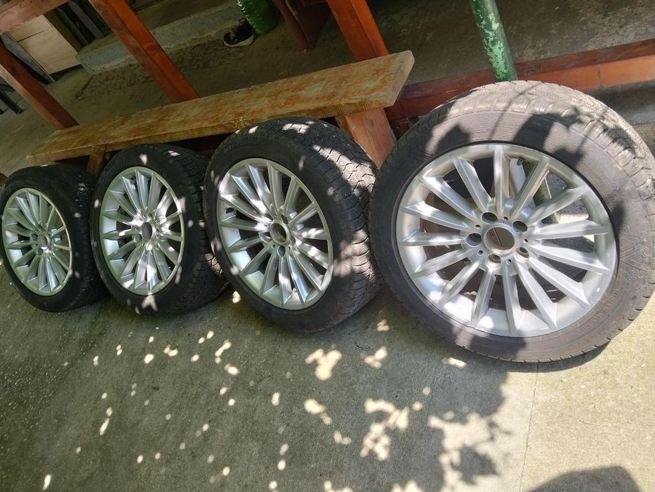 Vând jante R18 cu tot cu cauciucuri 245_45_18
