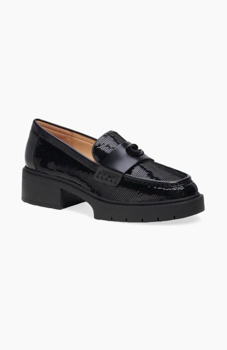Coach Leah Sequin дамски лоуфъри