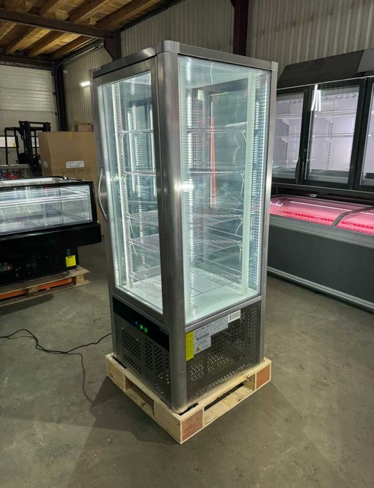 Vitrina Frigorifica Verticala pentru pentru expunere/ 71x71x180cm/ NOU