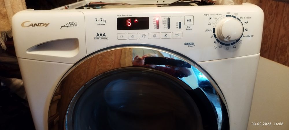 Пералня плюс сушилня Candy 7+7 кг.