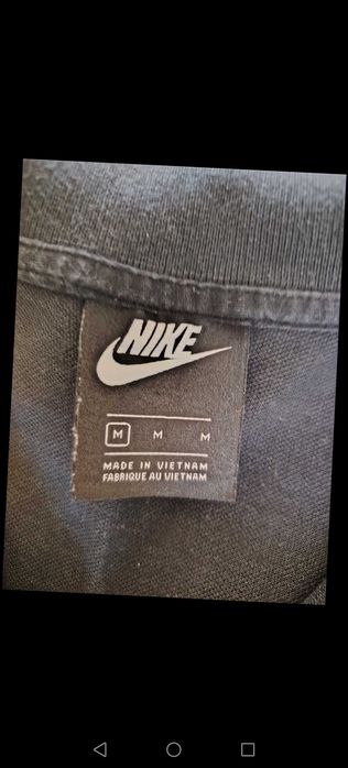 Оригинални тениски с яка на NIKE, размер М