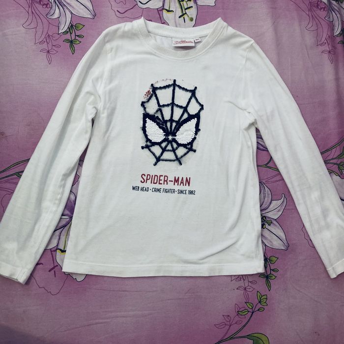 Bluza Spiderman cu paiete, marime 10 ani