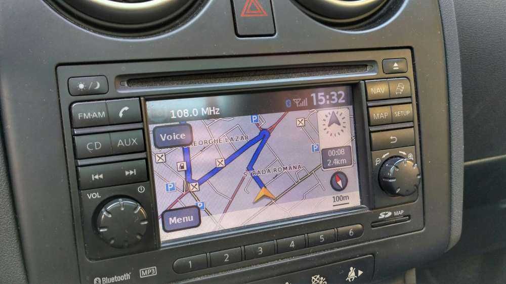 Card harti navigatie pentru sistemul Nissan Connect LCN1 Qashqai Juke