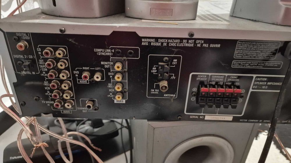 JVC стерео ресийвър