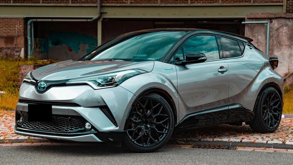 Jante R19 5x114.3 Vossen HF-2 Black Style | Toyota Lexus, Hyundai Kia, Honda, Mazda