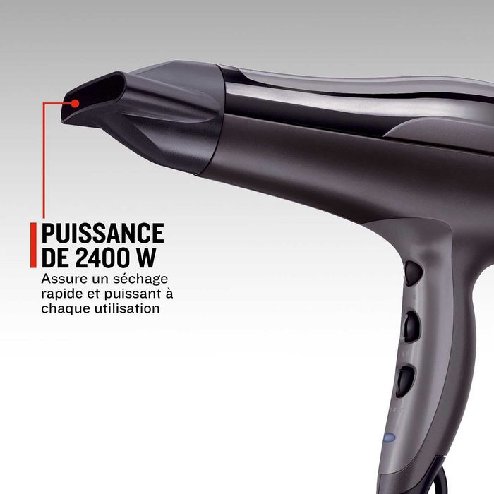 Сешоар Remington D5220 Pro-Air Turbo Ionic 2400W, ЛИПСВА дифузера
