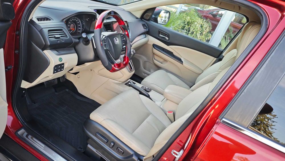 Авторска/MATRIX Фарове/SMART Карбонов Волан/Обслужен Honda Cr-v
