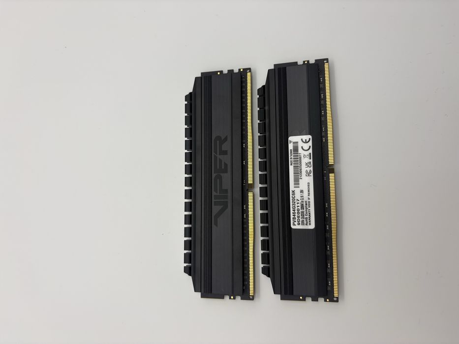 DDR4 64GB 3200mhz PATRIOT VIPER 2x32GB