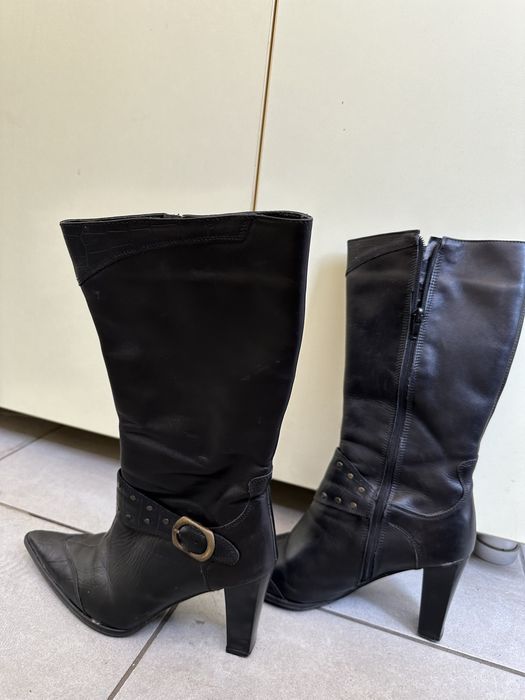 Cizme dama cu toc marimea 37