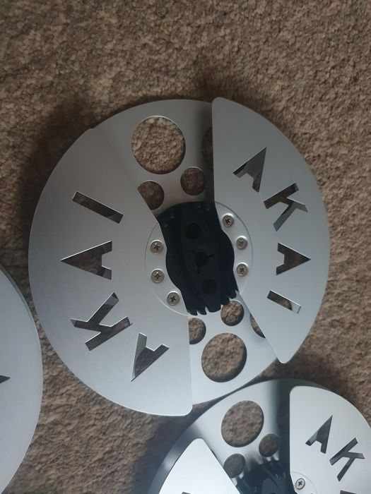 Raritati rola magnetofon Akai 18cm Made în Japan impecabila