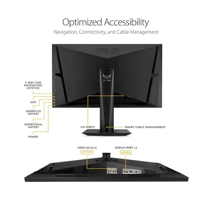 ; Монитор ASUS TUF Gaming VG27AQ