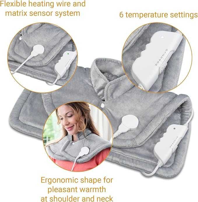 Еелектрическа нагревателна подложка Medisana HP 622 за врат и рамене