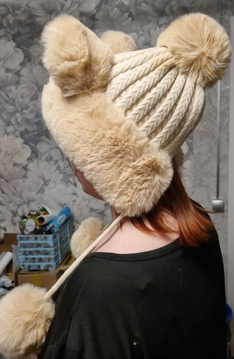 Шапка зимняя для девочки