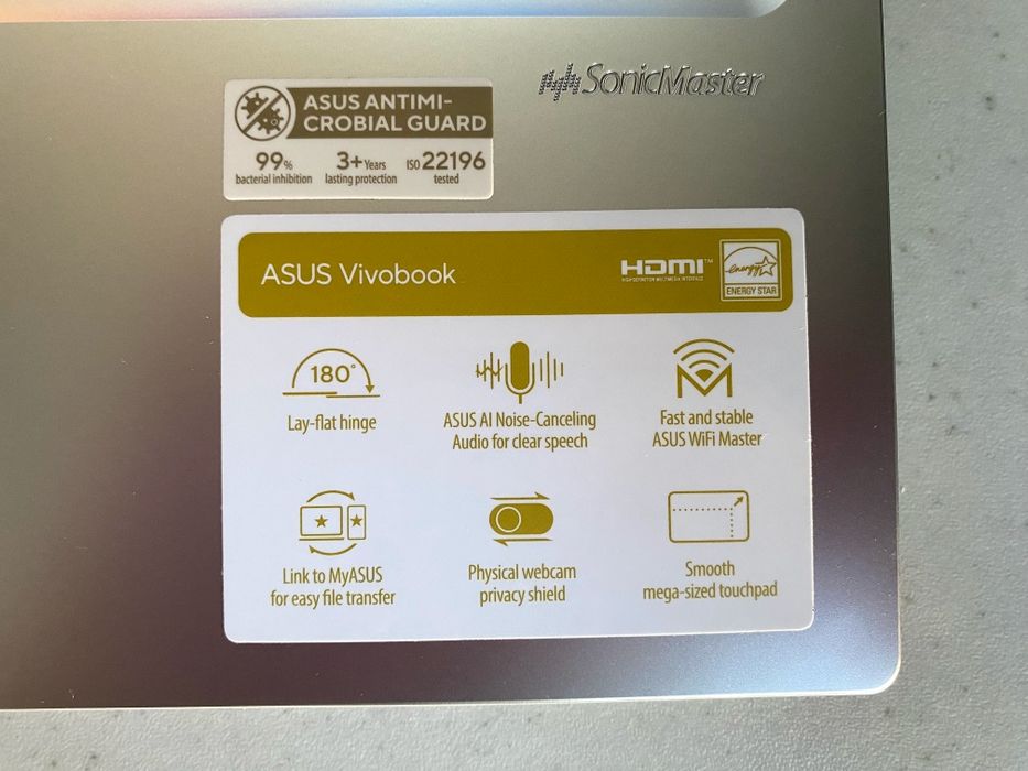 ASUS Vivobook 15 OLED | i5-12500H (12 ядра) | 16GB RAM | 512GB SSD | С кутия