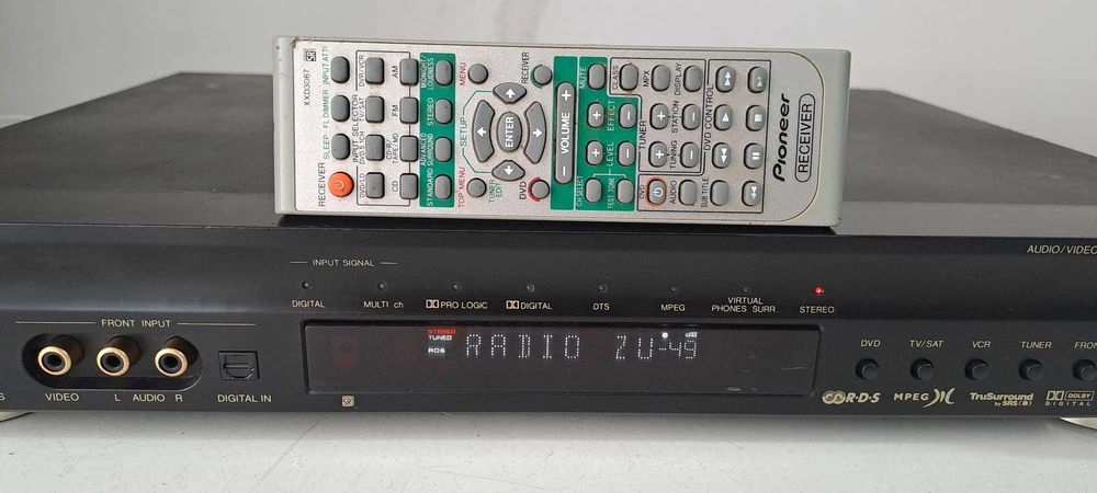 Amplificator Pioneer VSX-C300 Receiver Slim Multicanal – Telecomanda – Optic – DTS