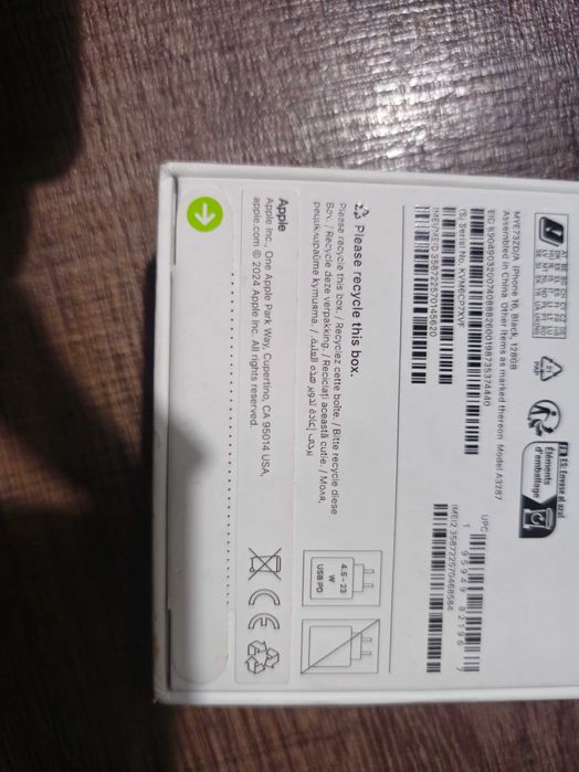 Iphone 16 128gb black