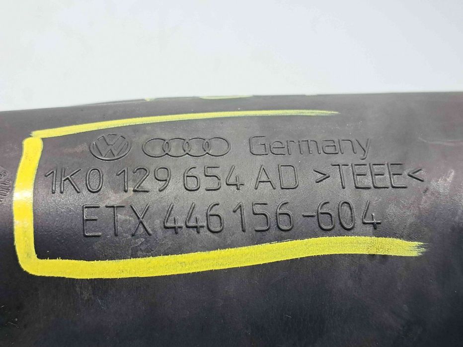 Tub intercooler Seat Leon (1P1) [Fabr 2005-2011] 1K0129654AD 1.9 TDI B